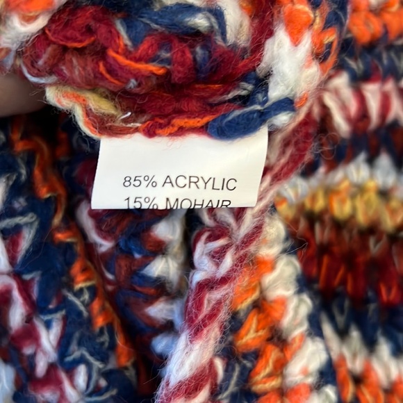 Multi color button down sweater - Picture 7 of 8